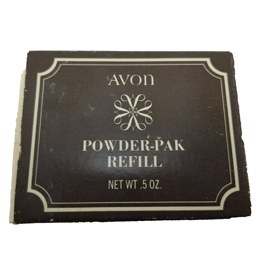 Vintage Avon Powder-Pak refill .5 oz Fawn NO COMPACT